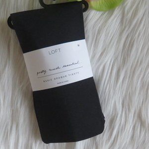 New Loft black essential tights